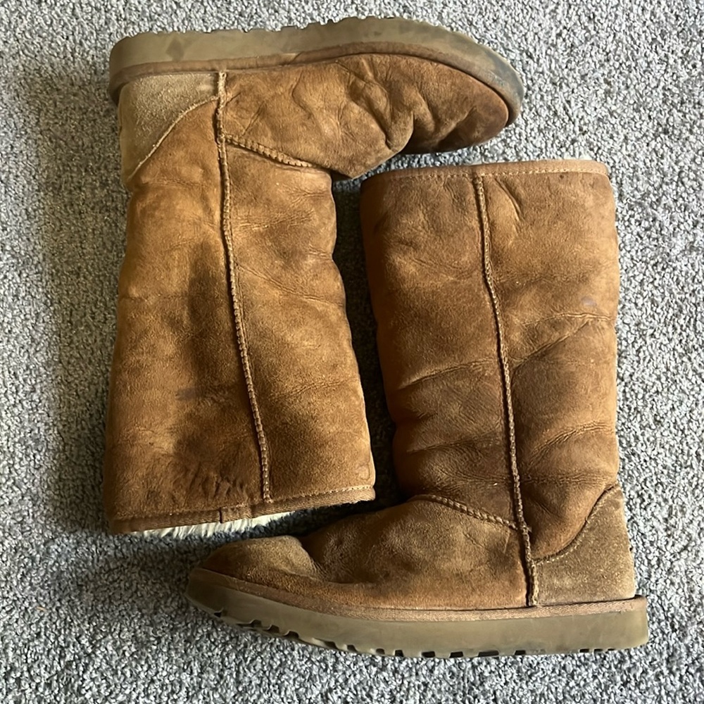 Ugg classic tall boot in chestnut